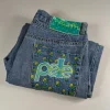 Pelle Pelle Blue Baggy Hip Hop Streetwear Denim Jeans