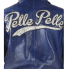 Pelle Pelle Mens 1978 Mb Blue Leather Jacket