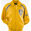 Pelle Pelle Bright Gold Varsity Jacket