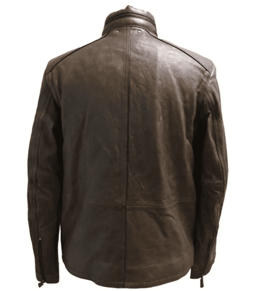 Pelle Pelle Men’s Leather Insulated Brown Coat