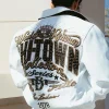 Pelle Pelle Chi-Town World Famous White Top Grain Leather Jacket