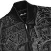 Pelle Pelle Classic NYC Boro Quilted Black Leather Jacket For Men