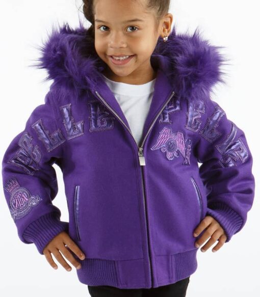 Pelle Pelle Classic Purple Fur Jacket
