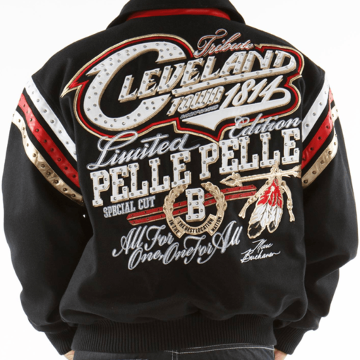 Pelle Pelle Cleveland Tribute Black Jacket