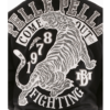 Pelle Pelle Men’s Come Out Fighting Tiger Black Jacket