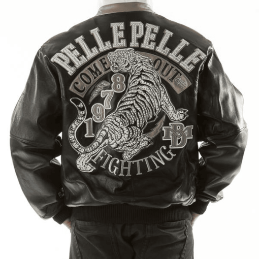 Pelle Pelle Come Out Fighting Black Leather Jacket