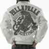 Pelle Pelle Come Out Fighting White Leather Jacket