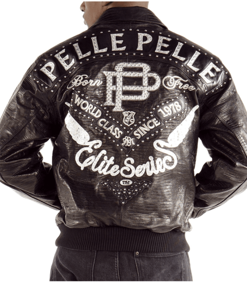Pelle Pelle Elite Series Black Leather Jacket