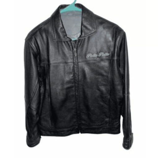 Pelle Pelle Embroidered Marc Buchanan Full grain Leather Jacket