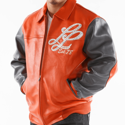 Pelle Pelle Fire Orange Notorious Jacket