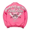 Pelle Pelle Greatest Of All Time Limited Edition Marc Buchanan 1978 Pink Collector Series Leather Jacket