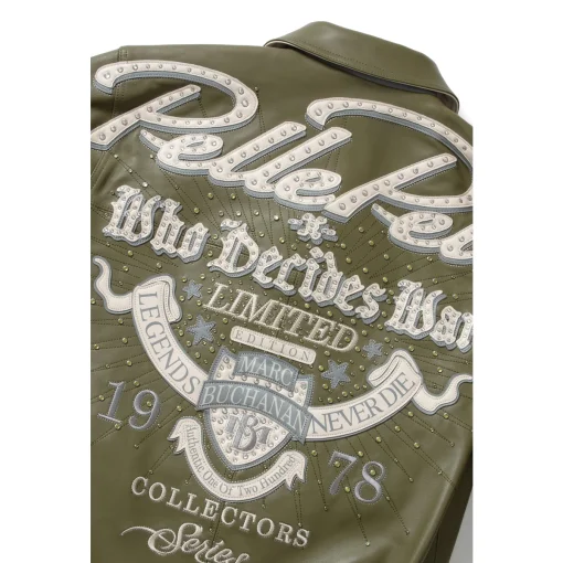 Pelle Pelle Greatest Of All Time MB 1978 Green Leather Jacket