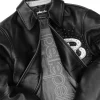 Pelle Pelle Greatest Of All Time Marc Buchanan 1978 Black Full Grain Leather Jacket