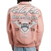 Pelle Pelle Greatest Of All Time Marc Buchanan 1978 Peach Pink Leather Jacket
