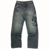 Pelle Pelle Grey Baggy Denim Jeans