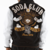 Pelle Pelle Men’s Heritage Series Soda Club Black & White Jacket