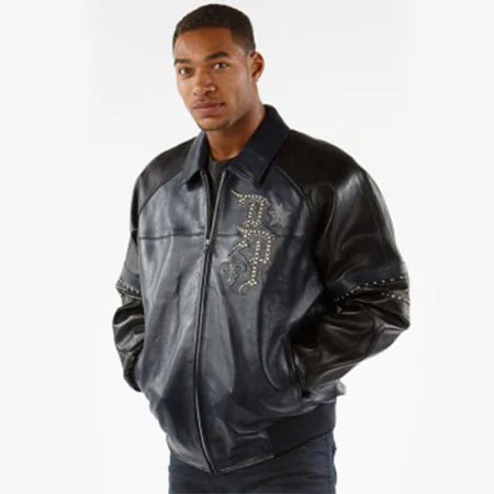 Pelle Pelle Highest Caliber Blue Leather Jacket