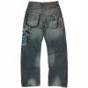 Pelle Pelle Hip Hop Grey Baggy Jeans