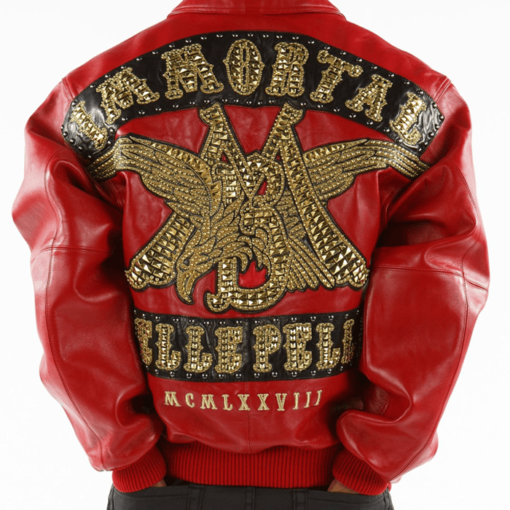 Pelle Pelle Immortal Red Leather Jacket