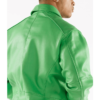 Pelle Pelle Basic In Lime Plush Leather Jacket