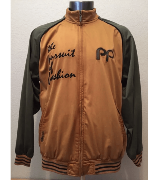 Pelle Pelle In Pursuit of Fashion Embroidered Track Jacket