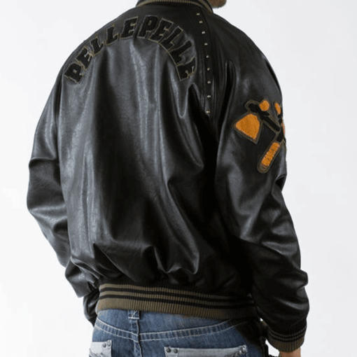 Pelle Pelle Indian Chief Black Leather Jacket
