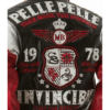 Pelle Pelle Invincible Fight The Good Fight Leather Jacket