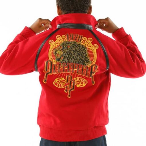 Pelle Pelle Kids 1978 Top Brass Red Jacket