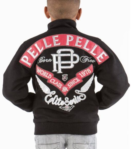 Pelle Pelle Kids 1978 World Class Black Jacket