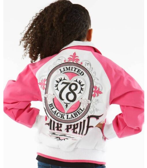 Pelle Pelle Kids 78 Limited Black Label Pink Jacket
