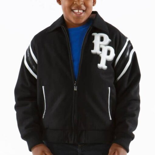 Pelle Pelle Kids Detroit Black Jacket