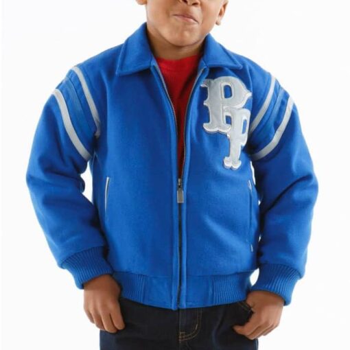 Pelle Pelle Kids Detroit Blue Jacket