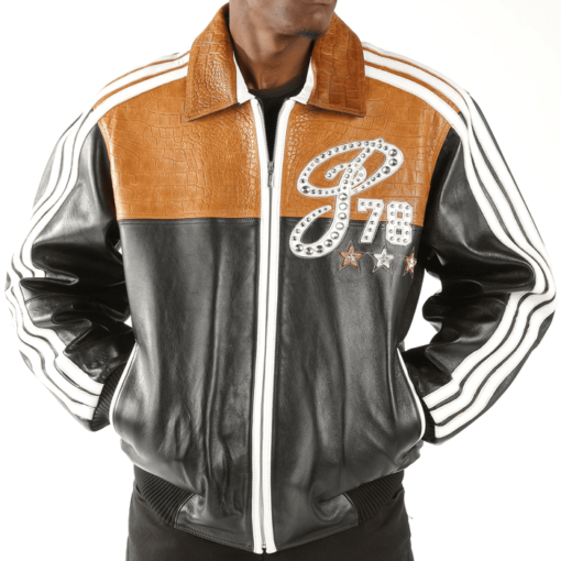 Pelle Pelle King Of Kings 1978 Legacy Black & Mustard Jacket