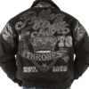 Men’s Pelle Pelle King Of Thrones Black Wool Jacket
