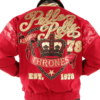 Men’s Pelle Pelle King Of Thrones Red Wool Jacket