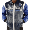 Pelle Pelle Street Kings Blue Leather Jacket