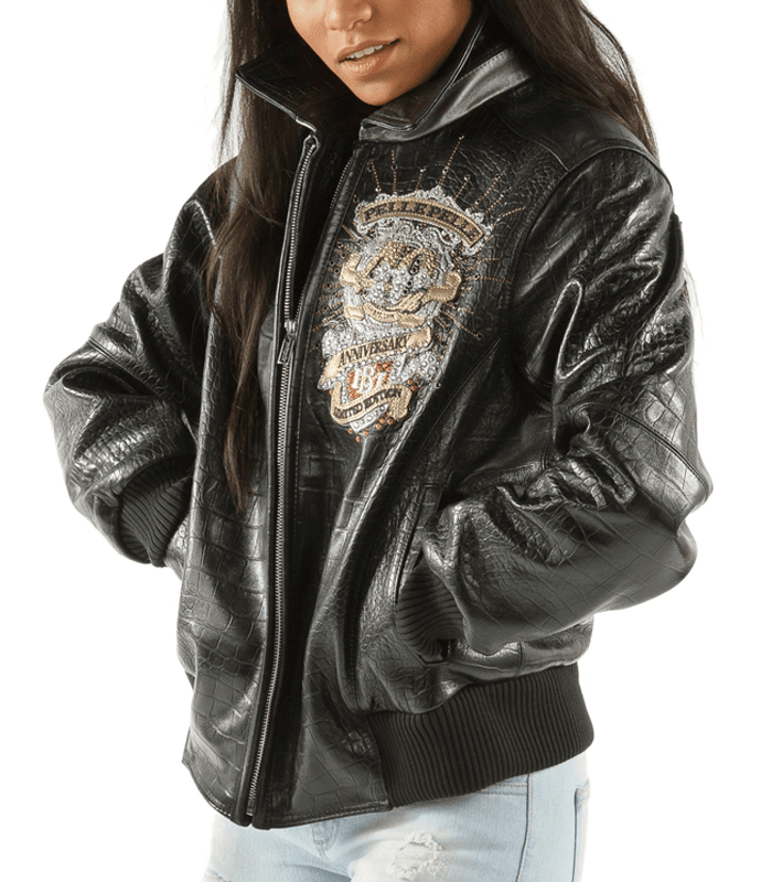 Pelle Pelle Ladies 40th Anniversary Black Leather Jacket