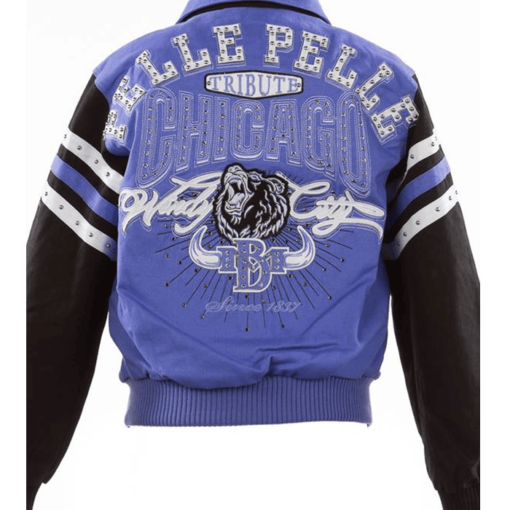 Pelle Pelle Ladies Chicago Tribute Purple Jacket