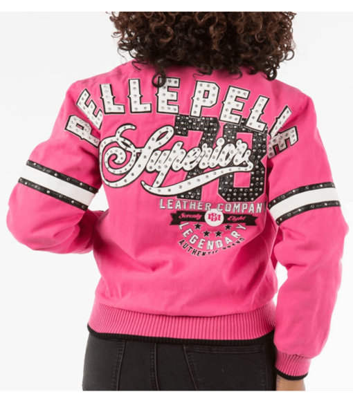 Pelle Pelle Ladies Superior Pink Jacket