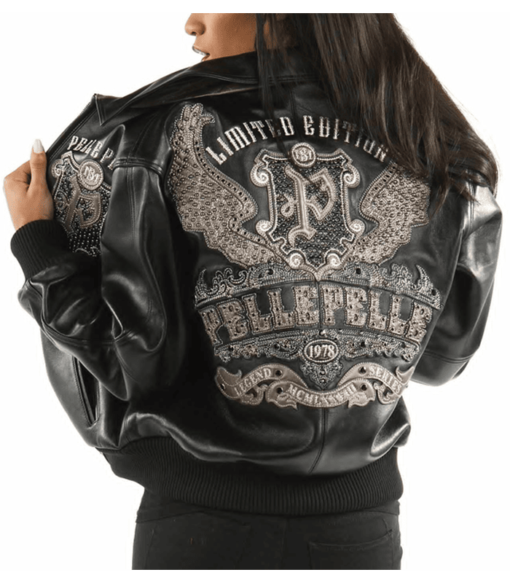 Pelle Pelle Ladies Limited Edition Metallic Leather Jacket