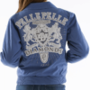 Pelle Pelle Ladies Platinum & Diamonds Cornflower Wool Jacket