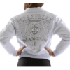 Pelle Pelle Ladies Platinum & Diamonds White Twill Jacket