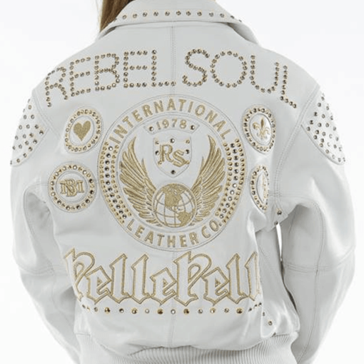 Pelle Pelle Ladies Rebel Soul White Jacket