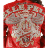 Pelle Pelle Ladies 40th Anniversary Red Leather Jacket