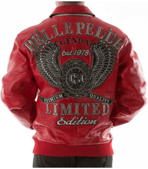 Pelle Pelle Limited Edition Cabernet Plush Leather Jacket