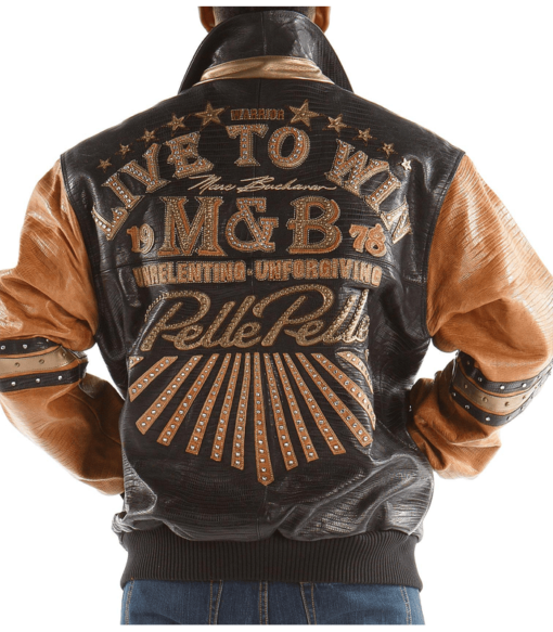 Pelle Pelle Live To Win Brown Leather Jacket