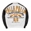 Pelle Pelle MB 1978 True To Our Roots White and Black Leather Jacket For Men's