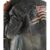 Pelle Pelle MB American Flag Gray Jacket