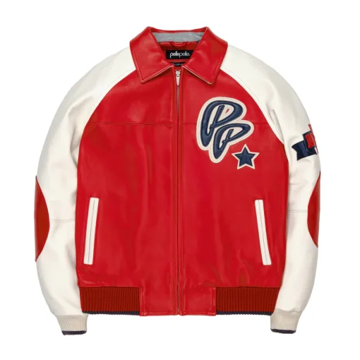 Pelle Pelle MB Soda Club Plush Red Leather Jacket