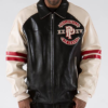 MBXV Leather Supply.co Pelle Pelle Jacket Black and Off-White